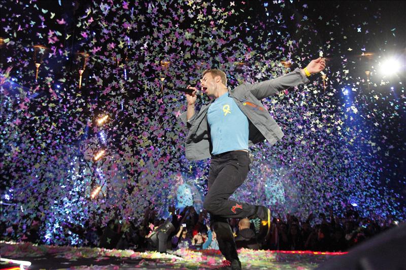 Concierto de Coldplay en Madrid